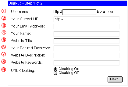 Help Screen